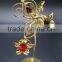 golden gift crystal flower