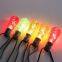 UL Listed Christmas Decorative ST40 multicolour MERCURY  finish Edison Bulbs  10 Light String