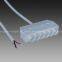 24V 3 pins-plug-in-rgb-led-strip female plug splitter for Christmas holiday decoration lightings
