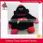 Realistic Black Gorilla Plush Toys With Bow