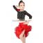2017 New Girls Latin Dance Wear Sexy High Waist Dance Clothes