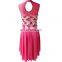NT16093 Rose mesh and flowe overlay costumes for adult and women. contemporary,lyrical ,ballet costumes dresses