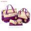 5 in Set Microfiber New Baby Diaper Bag