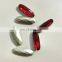 Oval China red loose crystal fancy jewelry stone for decorative