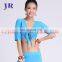 Wholesale soft crop sleeve adult women sport belly dance costume top S-3020#