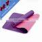 Custom anti-slip 6mm tpe blank yoga mat for home fitness