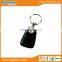 Custom Design PU or Genuine Leather Keychain printing logo leather keychain