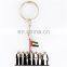 Souvenir UAE National Day Gift Items Keychain Soft Enamel UAE Flag Keyrings