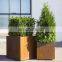 Square hanging indoor planters saucers vietnam wholesale