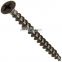 drywall screw manufacturer 3.5x25 black phosphate drywall screw bugle head