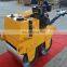 hand push walk behind tandem roller with double drum