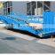 7LYQ Shandong SevenLift steel truck ramp loading ramps car truck yard movable unloading ramp