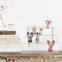 manufacture professional custom acrylic 3 step display stand