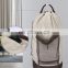 Backpack Laundry Bag with Shoulder Straps Mesh Pocket Durable Nylon Backpack Clothes Hamper Bag with Drawstring Closure