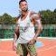 Fitness 100%cotton Bodybuilding Vest Cotton Loose Sportswear Summer Training Mens Tank Tops