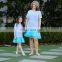 mesh bottom mother and daughter dresses mommy and me clothes family look mom mum and baby girls matching dress family outfits