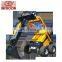 Hydraulic 4 in 1 bucket for skid steer mini loader