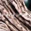 100%Polyester Luxury Ultra-Plush Printed Repreve Faux Fur Mink Throw Blanket for Winter