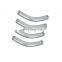 Lightweight pipe fittings electrical rigid aluminum conduit elbow with UL6A standard