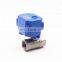 CWX15n 2nm CR05 5wire DC5V DC12V DC24V 1/2inch ,3/4inch and 1inch  female-female mini electric operated ball valve