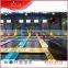 Large Square Children Indoor Trampoline Park Equipment For Sale For Kids