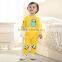 OEM Design Panda Baby 2pcs Cotton Baby Girls Clothes Baby Boys Sports Set