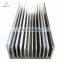 6063 Aluminum Heatsink Extrusion Profiles For Water Cooler / Electronic Radiator / Automatic Industry