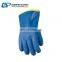 Heavy Duty PVC Winter Work Gloves with Gauntlet Cuff Liquid And Chemical Resistant