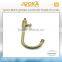 Classic gold plated crown long hose single hole cold water kitchen tap