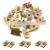 JZ Market Metal Screw Fastener Demanded Spring U-Type Metal Clips Auto Rivets Car Bumper