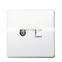Computer And Television Wall Outlet ,PC Panel, Without Plug RJ45 Network Adapter Socket