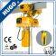1, 2, 3 ton electric chain hoist with upper hook