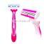 Latest hot selling disposable woman face shaver women body customised shaver
