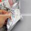 High quality customized aluminum foil 8 side seal flat bottom cloth packaging bag