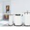 home decor Europe style three-pieces bath accessories stainless steel bath set tissue holder bath set