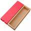 kraft paper package gift boxes with stickers printing