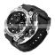 SANDA 739 Men's Digital Watches 2019 Hot Silicone Luxury Brand Watch Clock LED Time Week Calendar Display Digital Watches Men