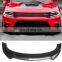 Runde New Arrival Gloss Black Widebody Front Lip Spoiler Fits For Dodge Charger 2015-2021 Front Bumper Lip Splitter