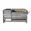 Discount Carrot Brush Wash Equipment Sugar Cane Washing Peeling Machine Wool Roller Cleaning And Peeling Machine