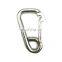 JRSGS Wholesale Snap Hook Delta Simple Snap Hook 304 316 Stainless Steel Spring Climbing Button Carabiner