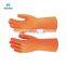 PPE Nitrile Chemical Resistant Heavy Duty Cotton Lining Oil & Gas Industry Non-slip XL Work Rubber Gloves