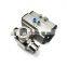 Automatic Stainless Steel Sanitary Tri Clamp Clamp Three-way Pneumatic Ball Valve