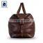 Panelled Pattern Type Made Multi Purpose Use Genuine Leather Duffel Bag at Minimum Price