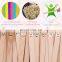 Yada Wholesale Disposable Birch Ice Cream Wooden Stick Diy Handcraft Colorful Artificial Ice Cream Stick