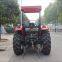4 Wheel Farm Tractor Agricola 4x4 100 HP Farm Tractor Machinery With Air Condition Cabin Price