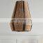 Striped Small Jute Lampshade Rustic 100% nature straw Pendant Light Decor Home Wholesale