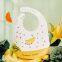 Wholesale Food Grade Logo Custom Silicone Baby Bibs Silicone Feeding Bib