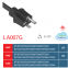NEMA 6-15P POWER CORD