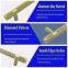 Knurled Cabinet Handles Cabinet Pulls Aluminum Handles Knurled Drawer Pulls Gold and Black Oxidation Finish with Diamond Pattern
