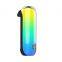 wireless speaker powerful outdoor speaker stereo sound deep bass wireless waterproof led light microphone speaker